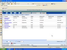 Customer files