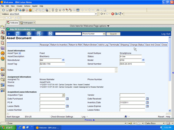 Simplified asset management with profiles