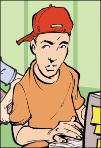Joe at work
