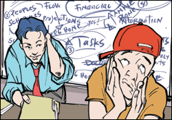 Projects overwhelm Joe