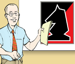 Carlos Computer demonstrates Lotus Notes solutions