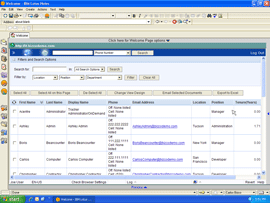 Employee directory