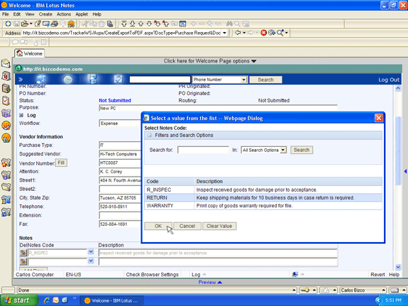 Message routing streamlines purchasing