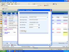 Project process template