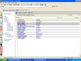 Managing Designed for Six Sigma document templates